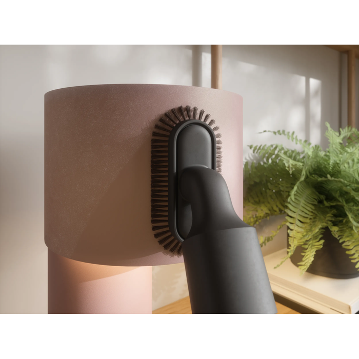 Soft bristles clean even the most delicate furniture with care