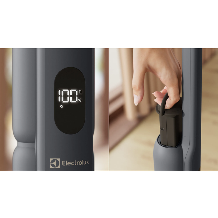 Get up to 60 minutes of runtime
 Covering up to 200 sqm on one charge.
 And with a detachable battery, extending cleaning time is simple.