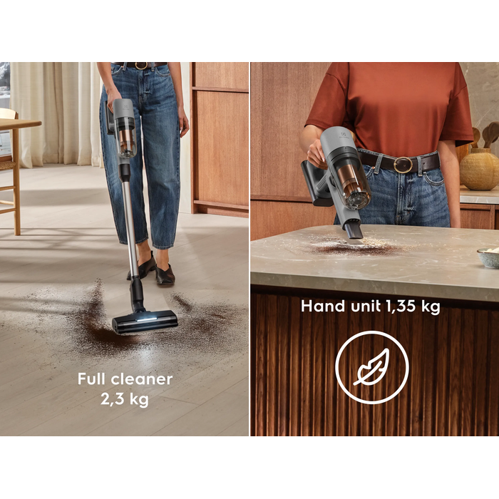 Ultra-light, powerful cordless cleaner – versatile enough for every room 