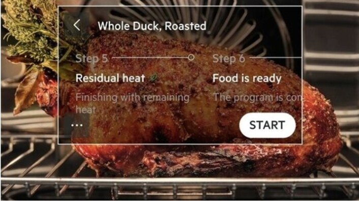 Zaslon s postavkama CookSmart osjetljiv na dodir
