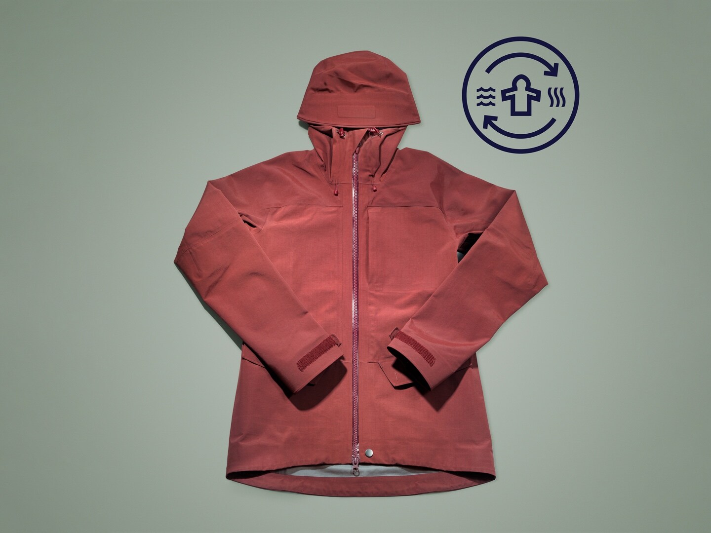 A red jacket