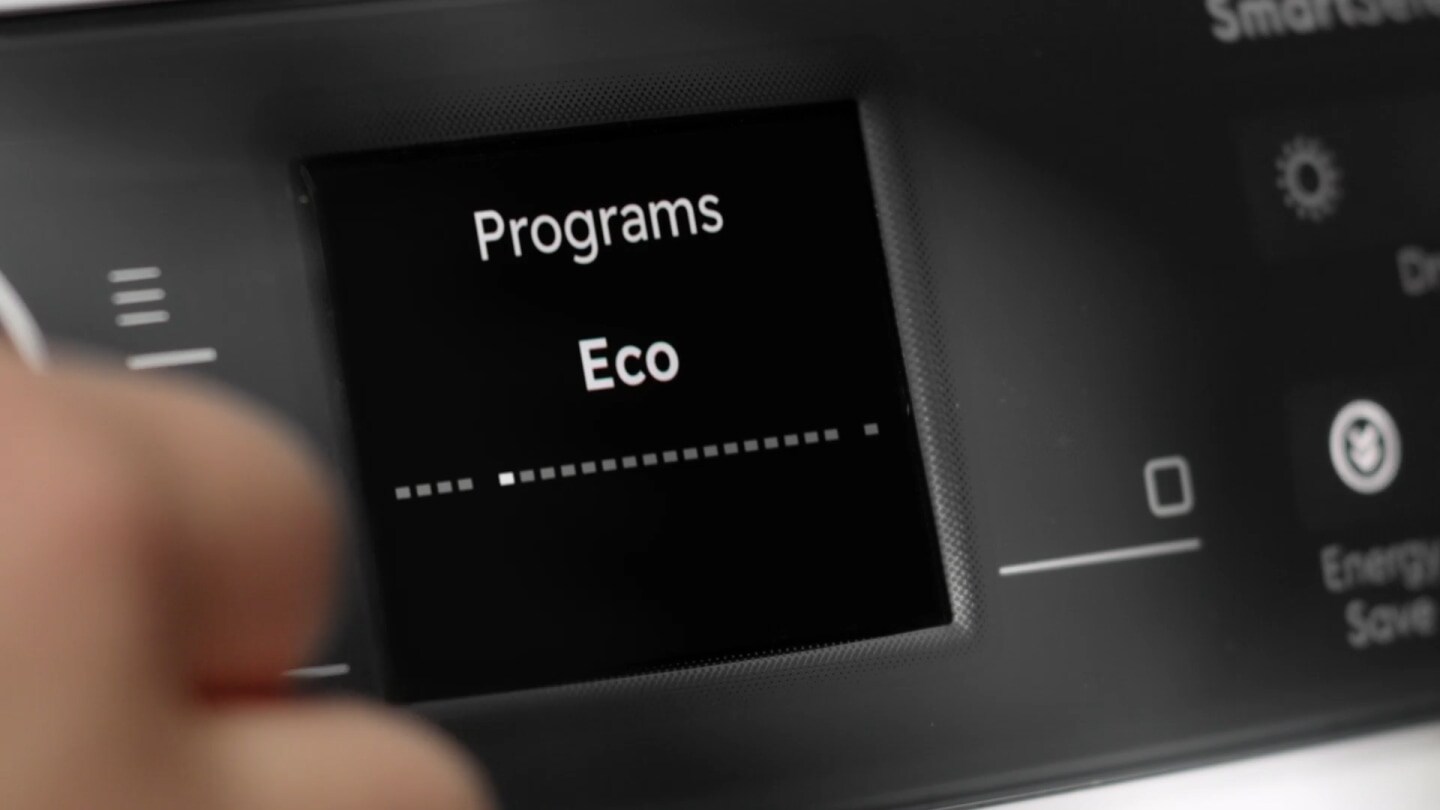 SmartSave setting on tumble dryer