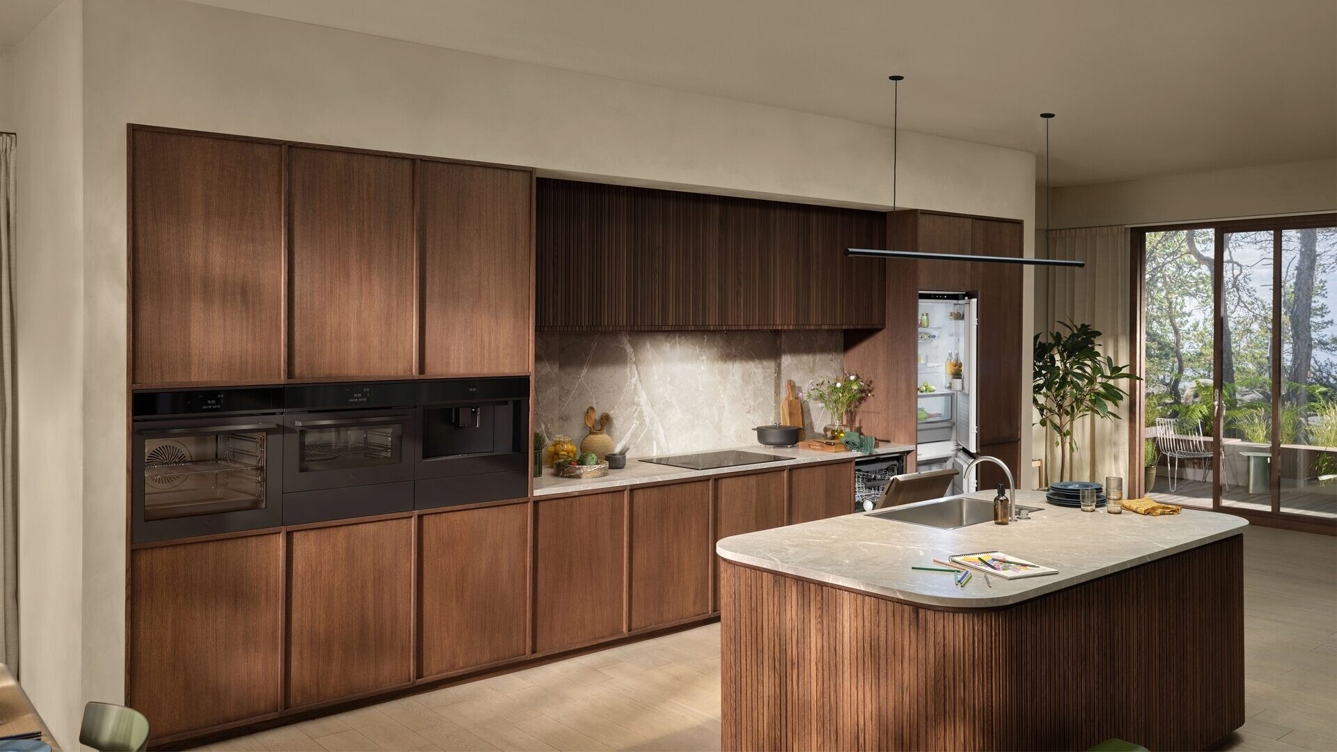 A modern kitchen from Electrolux.